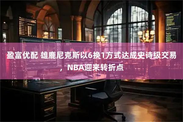 盈富优配 雄鹿尼克斯以6换1方式达成史诗级交易，NBA迎来转折点