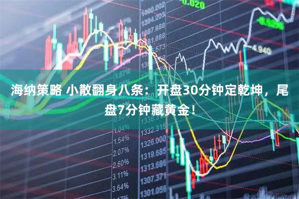 海纳策略 小散翻身八条：开盘30分钟定乾坤，尾盘7分钟藏黄金！
